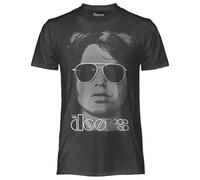 The Doors, T Shirt Ufficiale Jim Morrison. Maglietta Unisex in Cotone. Maglia Rock vestibilità Regular per Adulto e Ragazzo XXL