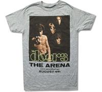 The Doors The Arena August 4Th Grey Men T Shirt Band Jim Morrison Tee Grey XL
