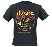 The Doors Warp Uomo T-Shirt Nero XL 100% Cotone Regular