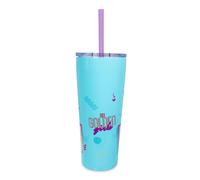 The Dorato Ragazze Doppia Parete Acciaio Inox Tumbler Con Paglia 651ml