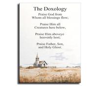 The Doxology Poster Praise God From Whom All Blessings Flow