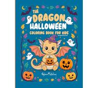 The Dragon Halloween Coloring Book For Kids