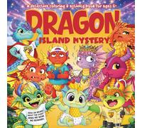 The Dragon Island Mystery - Activity and Coloring Book: An Interactive Dragon Mystery Activity Book - Read, Color & Solve for Kids Ages 6+