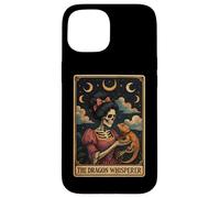The Dragon Whisperer Barbuto Drago Lucertola Tarocchi Carta Strega Custodia per iPhone 15