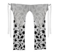 The Dragons Den Costume da cowboy da uomo e adulto, accessorio per travestimento, Stampa mucca., S/M
