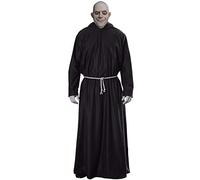 The Dragons Den Costume da zio Fester Adams per Halloween, parrucca calva e vernici per il viso [S/M]