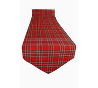 The Dragons Den tradizionale scozzese rosso Royal Stewart 1 runner da tavola in tartan Burns Night Cena[35]