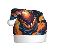 The Dragon's Roar - Cappello natalizio per adulti, in velluto, comodo per feste di Capodanno