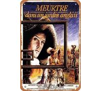 The Draughtsman's Contract 1982 poster vintage metallo stagno segno retrò decorazione parete targa metallo 20,3 x 30,5 cm