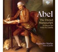 Carl Friedrich Abe Abel: The Drexel Manuscript: 29 Pieces for Viola Da Gamb (CD)