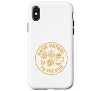 The Drinking Club con un problema di corsa Hash House Harriers Custodia per iPhone X/XS