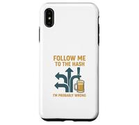 The Drinking Club con un problema di corsa Hash House Harriers Custodia per iPhone XS Max