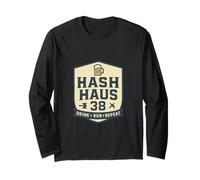 The Drinking Club con un problema di corsa Hash House Harriers Maglia a Manica