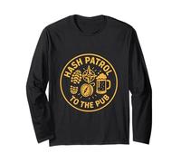 The Drinking Club con un problema di corsa Hash House Harriers Maglia a Manica