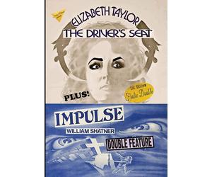 The Driver's Seat / Impulse (DVD) Elizabeth Taylor William Shatner