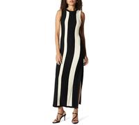 The Drop Abito in Maglia a Righe di @Takkunda Abiti, Nero/Bianco Whisper, L