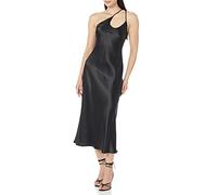 The Drop Abito Sottoveste da Donna, Ashley, Asimmetrico, Nero, M