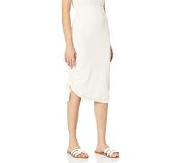 The Drop Amanda - Gonna da Donna in Maglia con arricciature Laterali, Colore: Bianco Whisper, S