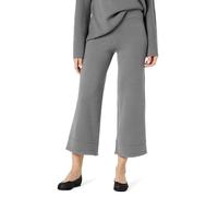 The Drop Bernadette, Pantaloni in Maglia alla Caviglia, Stile “Pull-on”, vestibilità Morbida, Carbone, L