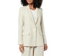 The Drop Blake Long Blazer, Lino Naturale, XS