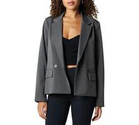 The Drop Blazer Doppiopetto da Donna Liza Relaxed, Grigio mélange, S