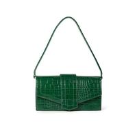 The Drop Borsa da Donna, Safiya, a Tracolla, con Patta, Verde Scuro, Taglia Unica