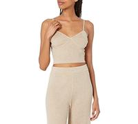 The Drop Catalina Sweater Bralette Bralettes, Marrone mélange, XXL Plus