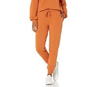 The Drop Grace Pantaloni da corsa, super morbidi ed elasticizzati, con coulisse da Donna, Adobe, S