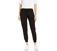 The Drop Grace Pantaloni da corsa, super morbidi ed elasticizzati, con coulisse da Donna, Nero, XXS