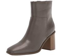 The Drop Ibita, Stivaletto con Tacco Alto e Cerniera Laterale Donna, Grigio, 39.5 EU