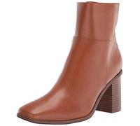 The Drop Ibita, Stivaletto con Tacco Alto e Cerniera Laterale Donna, Marrone Cognac, 38.5 EU