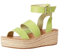 The Drop - Listilla Espadrillas Con Plateau E Cinturino Alla Caviglia, Espadrille Wedge Sandal Donna