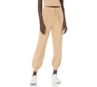 The Drop Maddie Pantaloni Jogger Larghi Supermorbidi in Maglia da Donna, Cagliata e Siero di latte, XS