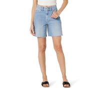The Drop - Mari Long Relaxed Denim Short, Pantaloncini in Denim Donna