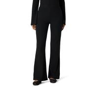 The Drop Pull-on Ribbed Flare Pant Pantaloni, Nero, L