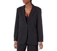 The Drop Ramona Loose Fit Relaxed Blazer, Nero, 5XL Plus