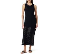 The Drop Ritu Crochet Maxi Dress Abito, Nero, XXL
