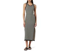 The Drop Ritu Crochet Maxi Dress da Donna, Chevron Bianco E Nero, XS