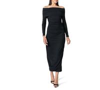 The Drop Stevie off The Shoulder Maxi Knit Dress Abiti, Nero, M