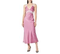 The Drop Valentina Abito Sottoveste con Bordo in Pizzo Vestiti Donna