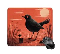 The Early Bird Catches The Worm Tappetino per Mouse Liscio Mousemat Antiscivolo Tappetini Mouse per Laptop Gioco Lavoro 25X30Cm
