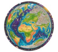 The Earth 1000 Pezzi Puzzle Giochi Di Puzzle Planet Puzzle Circolare Giochi Intellettuali Per Adulti E Bambini Puzzle Arte Regali Decorativi Per Bambini 1000pcs (67.5x67.5cm)
