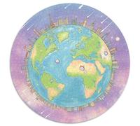 The Earth 1000 Pezzi Puzzle Giochi Di Puzzle Planet Puzzle Circolare Puzzle Classico Puzzle Arte Gioco Di Sfida Creativa Unica 1000pcs (67.5x67.5cm)