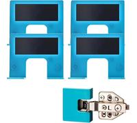 The Easy Hinge Mate - La soluzione rapida per l'installazione di porte, maschera per cerniera dello stipite, installazione di chiavistelli da falegname, guida accurata per il taglio delle cerniere