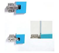 The Easy Hinge Mate - La soluzione rapida per l'installazione di porte, maschera per cerniera dello stipite, installazione di chiavistelli da falegname, guida accurata per il taglio delle cerniere