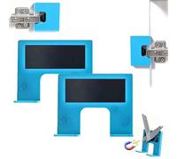 The Easy Hinge Mate, Your Quick Fix for Door, Accurate Guide for Hinges Cutting, Door Jamb Hinge Jig for Accurate Hinge Cutting, Quick Setup (2PCS)