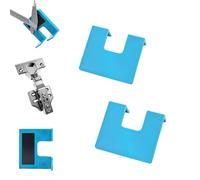 The Easy Hinge Mate - Your Quick Fix For Door Installation, Carpenter Latch Installation in Minutes, Adjustable Accurate Guide for Hinges Cutting (2PCS)