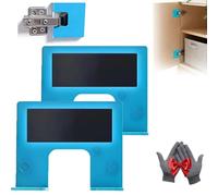 The Easy Hinge Mate - Your Quick Fix For Door Installation, Door Jamb Hinge Jig, Carpenter Latch Installation In Minutes, Cabinets Jamb Hinges Mate (2PCS)