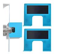 The Easy Hinge Mate-Your Quick Fix per l'installazione della porta, regolabile, per un posizionamento accurato delle cerniere per la casa, fai da te e falegnami (2 pezzi)