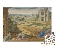 The Economic Power of The Medioevo Church Puzzle Per Adulti || 1000pcs (75x50cm) Puzzle Giochi EduGattoivi,decorazioni Per La Casa